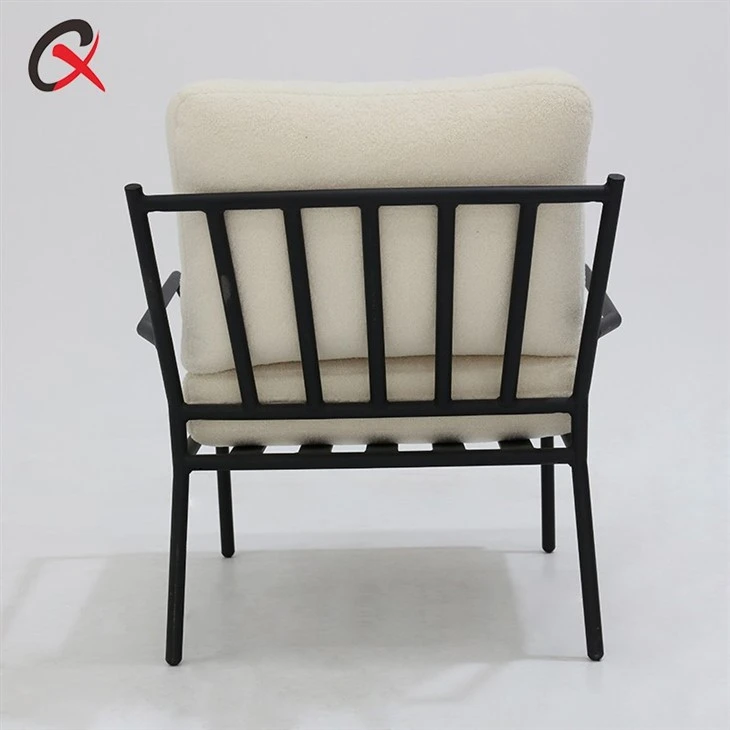 Metal Frame Upholstered Chair